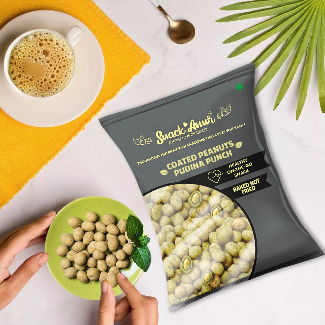 SnackAmor's Nutritious Combo Party Peanut Pack of 2 (100g each) - Snack Amor