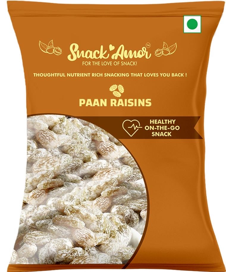 SnackAmor's Paan Raisins (Mukhwas) - 100gm