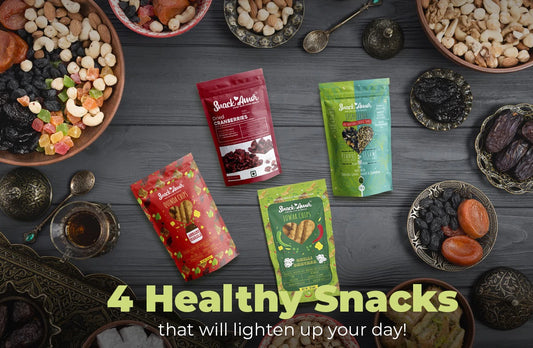 4 Healthy Snacks That Will Actually Make Your Life Better
