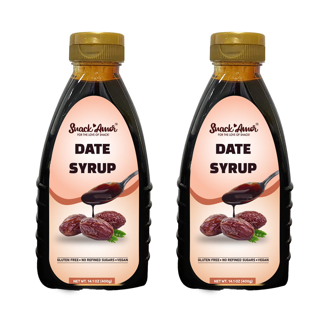 SnackAmor's Natural Date Syrup - Vegan (400gm) - Snack Amor