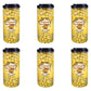 SnackAmor Crunchy Popcorn Makhana Jars - Desi Style (55g each) - Snack Amor