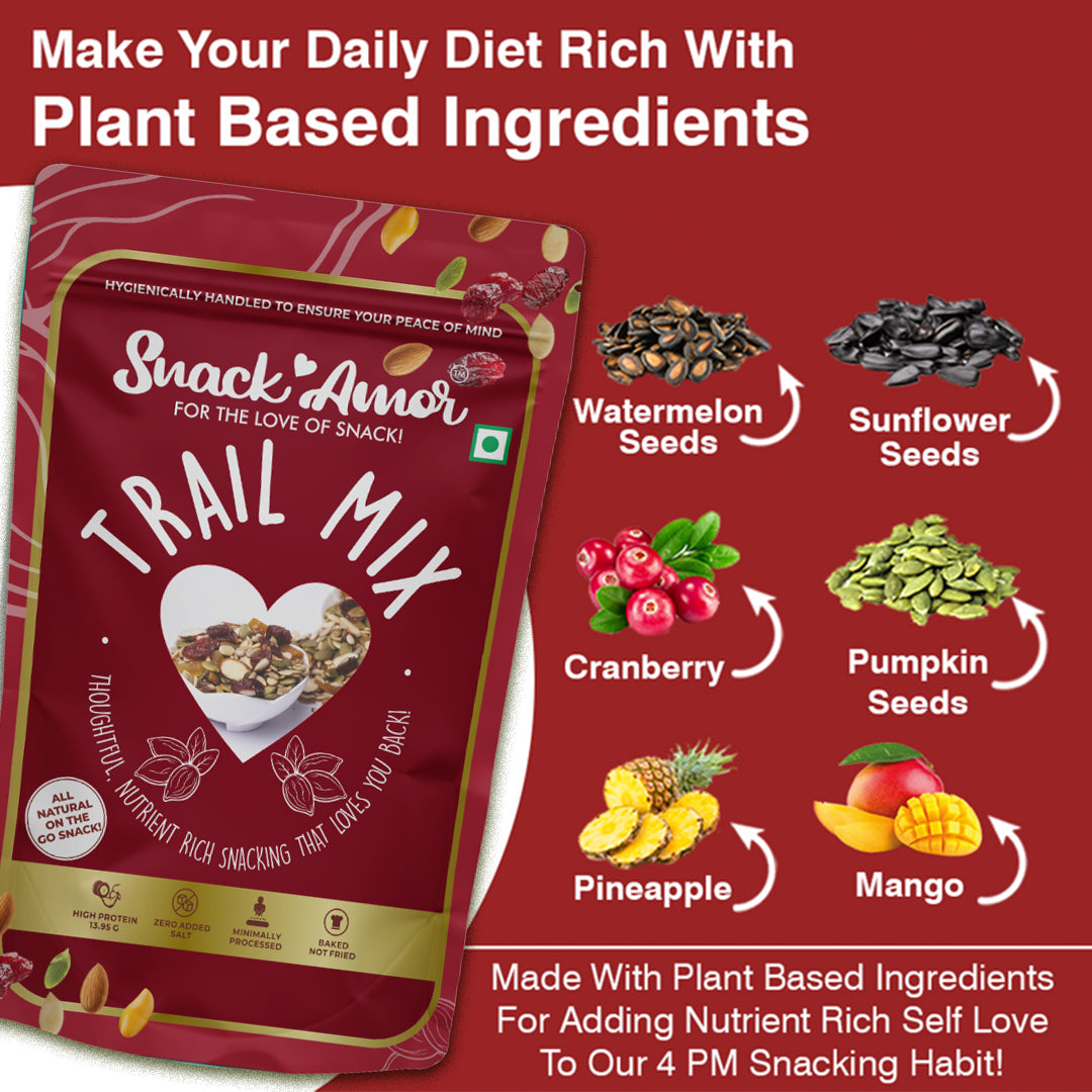 SnackAmor's Premium Trail Mix (100g) - Snack Amor